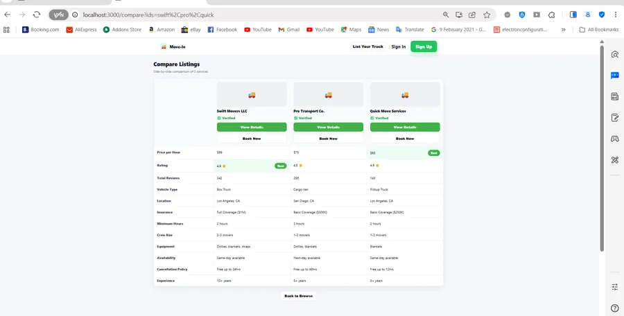 Move-In admin screen from the implementation evidence document
